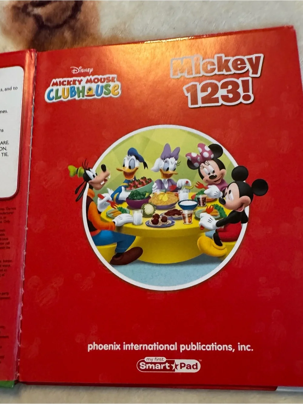 Disney Mickey Mouse Kids Book Pair Reading Help